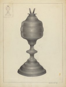 Camphenová lampa od Arsen Maralian