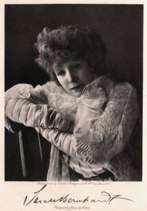 Sarah Bernhardt , francouzská herečka, 1901. od Art Photogravure Co