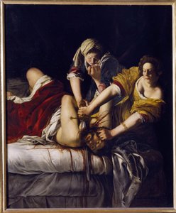 Judita a Holofern, asi 1620 (olej na plátně) od Artemisia Gentileschi
