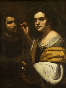 Autoportrét, 1637. od Artemisia Gentileschi
