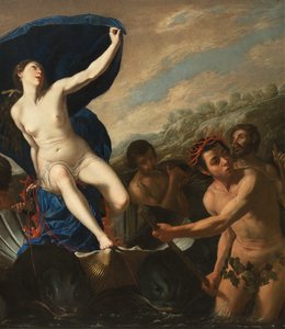 Triumph of Galatea (olej na plátně) od Artemisia and associate Gentileschi