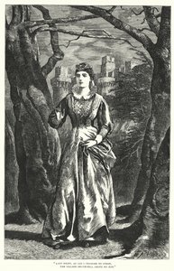 Cumnor Hall (rytina) od Arthur (after) Hopkins