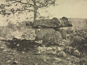 Dolmen, Cap del Puetch, Ariège, Francie od Arthur A. Taylor