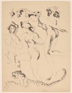Bacchantes od Arthur B. Davies