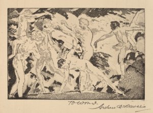 Kalibánem od Arthur B. Davies