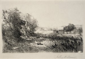 Kachní rybník od Arthur B. Davies