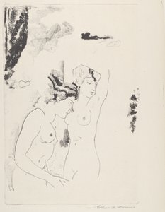Nymfy proudu od Arthur B. Davies