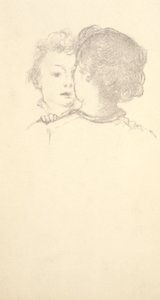 Rab (tváří v tvář ženě) od Arthur B. Davies