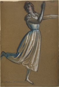 Žena tančí od Arthur B. Davies
