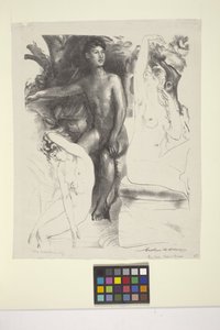 Dominion (litografie) od Arthur Bowen Davies