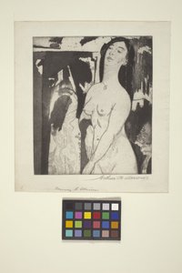 Doorway To Illusion (lept a akvatinta) od Arthur Bowen Davies