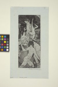 Fontána mládí (lept a akvatinta) od Arthur Bowen Davies