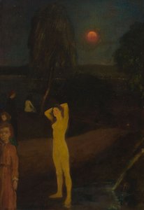 Měsíc v úplňku od Arthur Bowen Davies