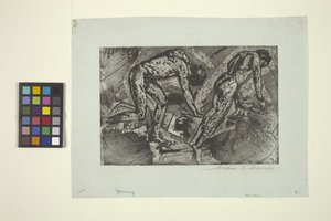 Povstání (lept a akvatinta) od Arthur Bowen Davies