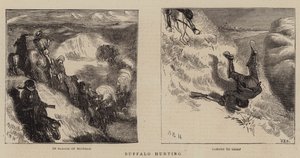 Lov buvolů od Arthur Boyd Houghton