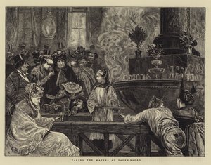 Převzetí vod v Baden-Badenu od Arthur Boyd Houghton