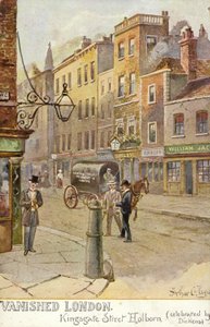 Zmizelý Londýn - Kingsgate Street, Holborn (slaví Dickens)