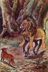Ezopovy bajky: Osel ve lví kůži (barva lito)