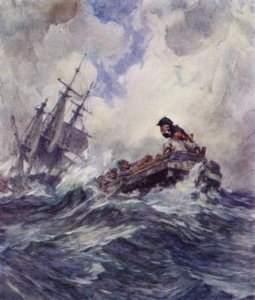 Poručík Nelson nastupuje na cenu ve vichřici od Arthur David McCormick