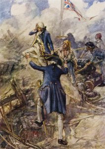 Nelson ztrácí oko na Calviho od Arthur David McCormick