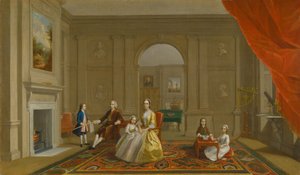 Rodina Johna Bacona od Arthur Devis