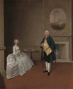 Pan a paní Hill od Arthur Devis