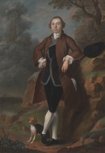 William Farington z Shawe Hall, Lancashire od Arthur Devis