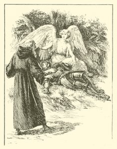 Sir Guyon, The Champion of Chivalry (rytina) od Arthur George Walker