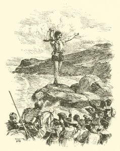 The Adventures Of Sir Artegall, The Giant With The Scales (rytina)