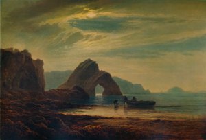 Gilters Point, Tenby, Moonlight, 1872-1874, 1935