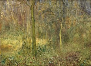 Wooded Glade od Arthur Hacker