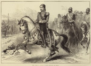 Abdul Hamid II, turecký sultán, hodnotí svá vojska