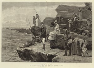 Rybolov u Filey Brigg, Yorkshire