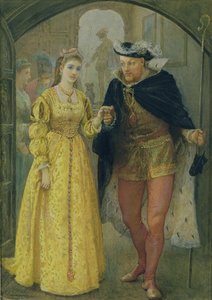 Jindřich VIII. a Anna Boleynová