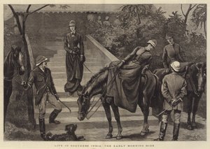 Život v jižní Indii, ranní jízda od Arthur Hopkins