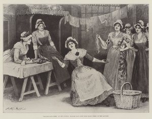 Madame Sans-Gene, v lyceu, Madame Sans-Gene (slečna Ellen Terry) ve své prádelně