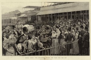 Royal Ascot, ohrada před závodem o pohár