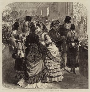 Přehlídka jarních květin v botanické zahradě, Regent
