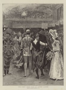 Maškarní ples v Covent Garden od Arthur Hopkins