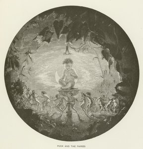Puk a víly od Arthur Hughes