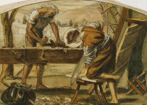 tesař, od Arthur Hughes