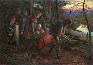 Rytíř slunce, 1860 od Arthur Hughes