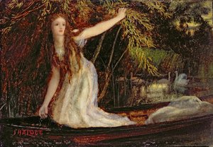 The Lady of Shalott od Arthur Hughes