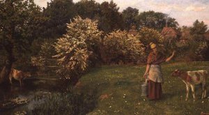 Dojička od Arthur Hughes