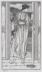 Hans Christian Andersen: The Goloshes of Fortune (litho) od Arthur Joseph Gaskin
