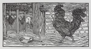 Hans Christian Andersen: „O tom není pochyb“ (litho) od Arthur Joseph Gaskin