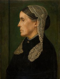 Portrét matky umělce paní Henry Gaskin, 1888.