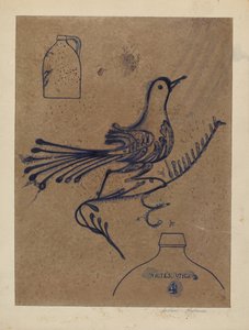 Kameninový džbán, c. 1937. od Arthur Matthews