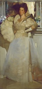 Opal and Grey, Portrét slečny Rachel Whiteové, 1897 od Arthur Melville
