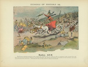 Boadicea. 61 n. l. (barevná litografie)